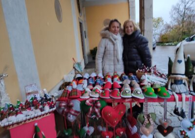 Le creazioni dei volontari della Fondazione Rota per il Natale 2022
