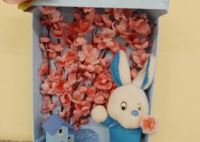 Gli addobbi della Fondazione Rota per la Pasqua 2023