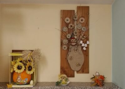 Gli addobbi della Fondazione Rota per la Pasqua 2023