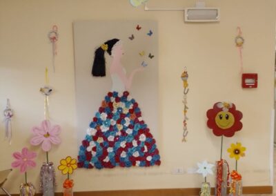 Gli addobbi della Fondazione Rota per la Pasqua 2023
