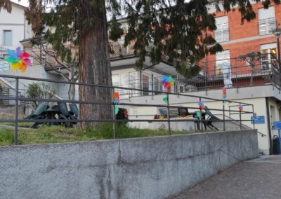 Gli addobbi della Fondazione Rota per la Pasqua 2023