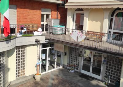 Gli addobbi della Fondazione Rota per la Pasqua 2023