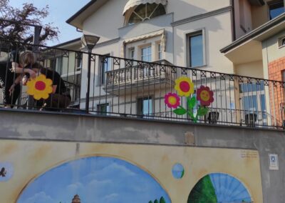 Gli addobbi della Fondazione Rota per la Pasqua 2023