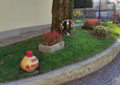 Gli addobbi della Fondazione Rota per il Natale 2022