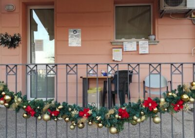 Gli addobbi della Fondazione Rota per il Natale 2022