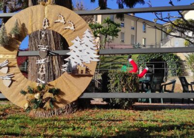 Gli addobbi della Fondazione Rota per il Natale 2022