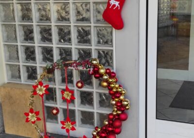 Gli addobbi della Fondazione Rota per il Natale 2022