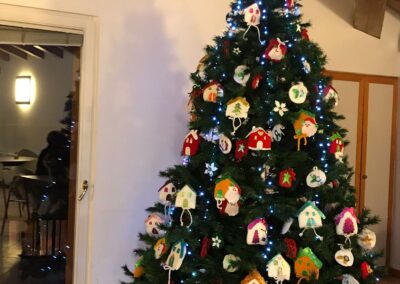 Gli addobbi della Fondazione Rota per il Natale 2022