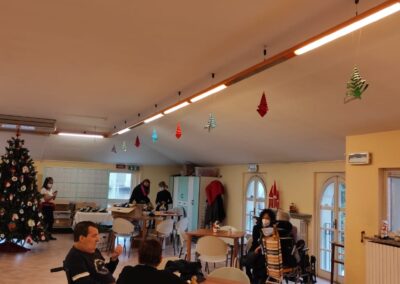 Gli addobbi della Fondazione Rota per il Natale 2022