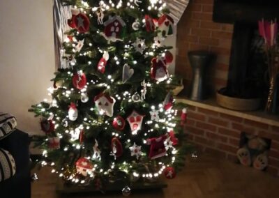 Gli addobbi della Fondazione Rota per il Natale 2022